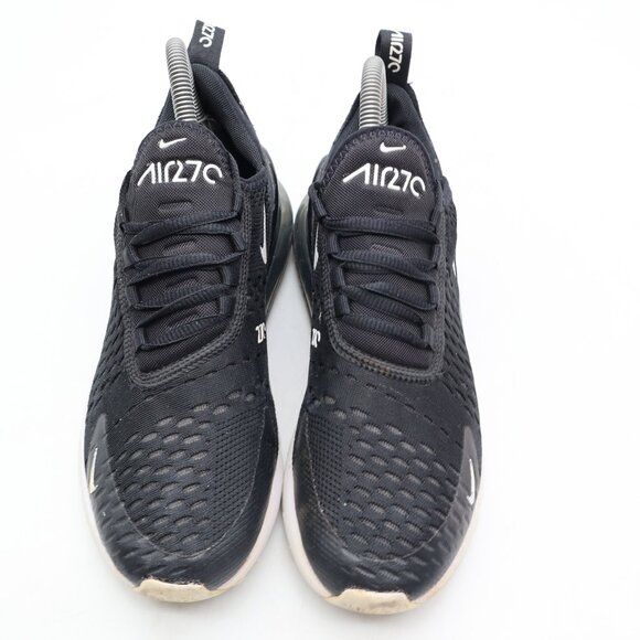 Nike Air Max 270 Sneakers Women's Size 6.5 Running Shoes Black White AH6789-001 - Picture 2 of 10